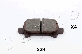 Brake Pad Set, disc brake (51229)