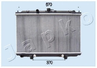 Radiator, engine cooling (RDA213043)