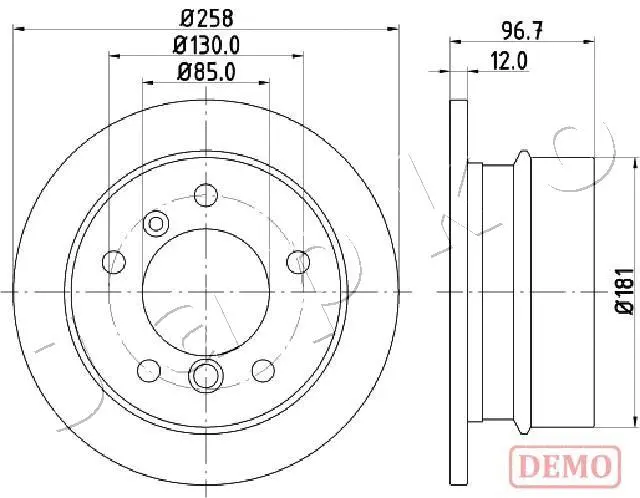 Brake Disc (610518C)