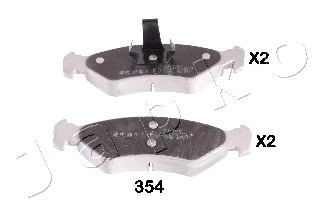 Brake Pad Set, disc brake (50354)