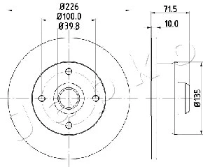 Brake Disc (610922)