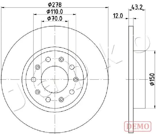 Brake Disc (610204C)