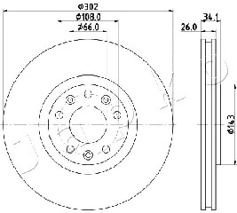 Brake Disc (600635)