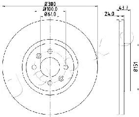 Brake Disc (600705)