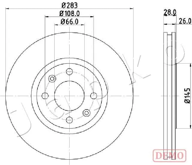 Brake Disc (600627C)