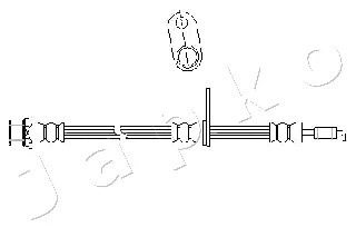 Holding Bracket, brake hose