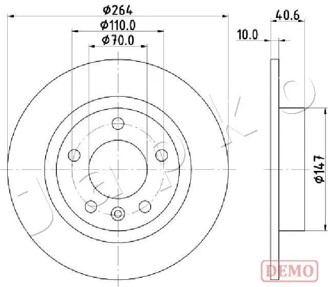 Brake Disc (610400C)