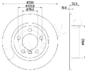 Brake Disc (610134)