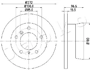 Brake Disc (610526)