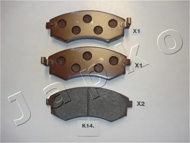 Brake Pad Set, disc brake (50K14)