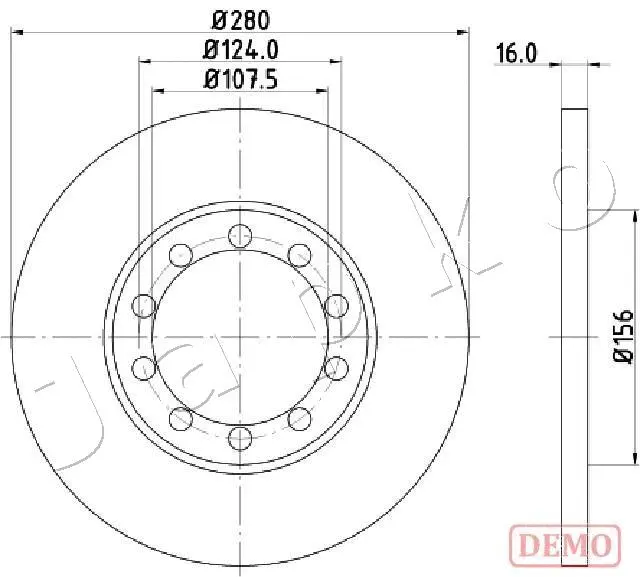 Brake Disc (610314C)