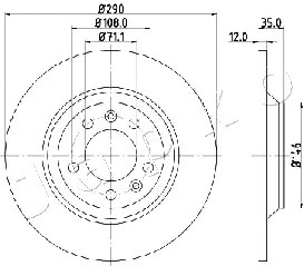 Brake Disc (610605)