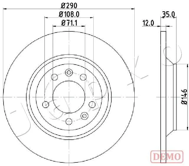 Brake Disc (610605C)