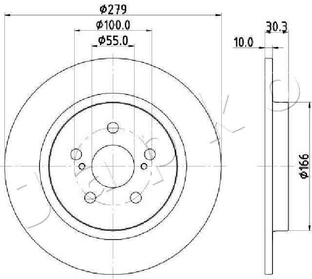 Brake Disc (61275C)