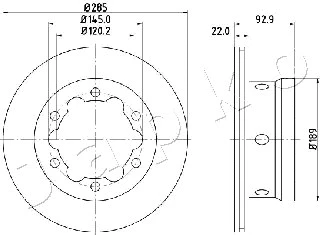 Brake Disc (610528)