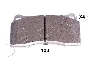 Brake Pad Set, disc brake (51103)