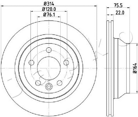 Brake Disc (610934C)
