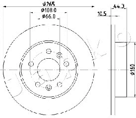 Brake Disc (610707)