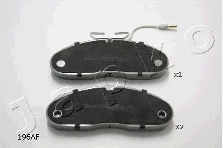 Brake Pad Set, disc brake (50196)