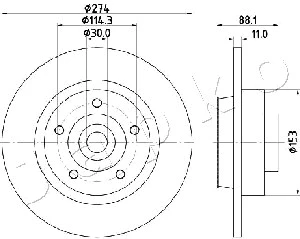 Brake Disc (610705)