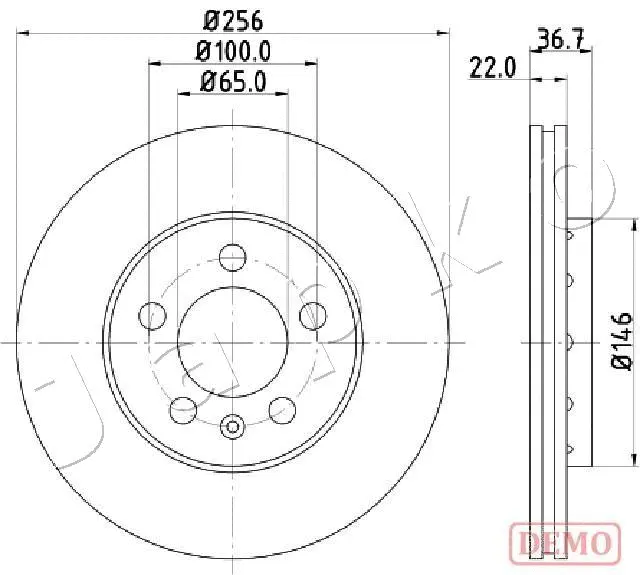 Brake Disc (610904C)