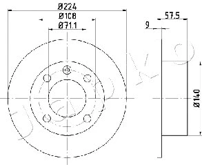 Brake Disc (610614)