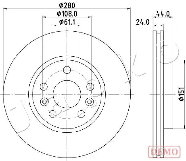 Brake Disc (600716C)