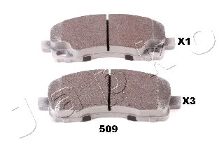 Brake Pad Set, disc brake (51509)