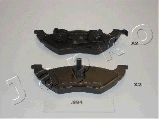 Brake Pad Set, disc brake (51994)
