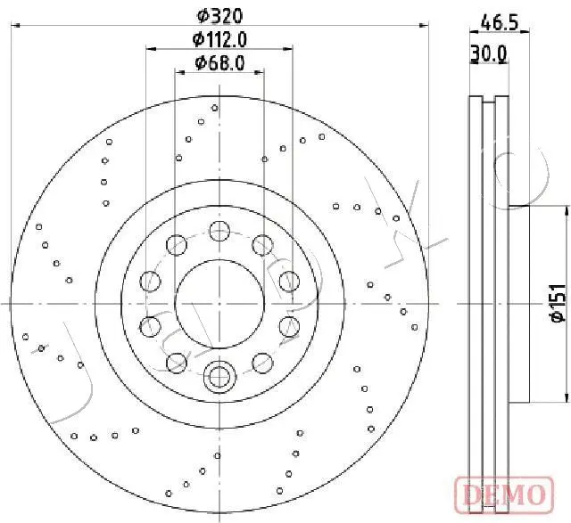 Brake Disc (600913C)