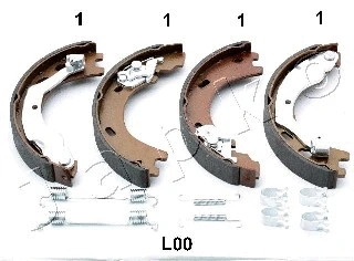 Brake Shoe Set, parking brake (55L00)