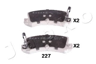 Brake Pad Set, disc brake (51227)