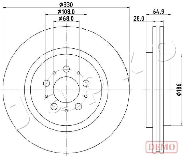 Brake Disc (610322C)