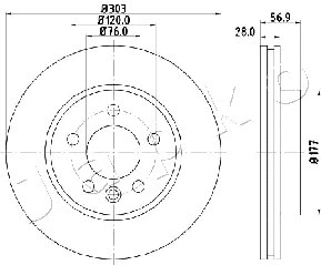 Brake Disc (600948)