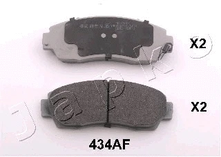 Brake Pad Set, disc brake (50434)