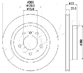 Brake Disc (610118)