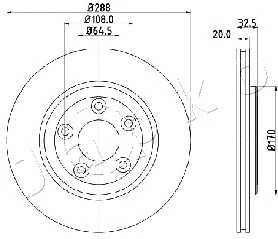 Brake Disc (610315)