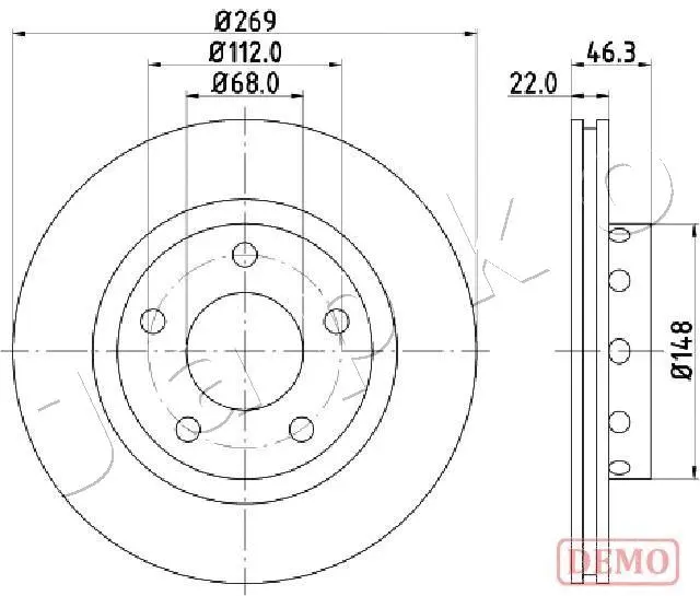 Brake Disc (610913C)