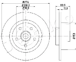 Brake Disc (610704)