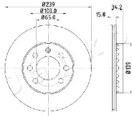 Brake Disc (600904)