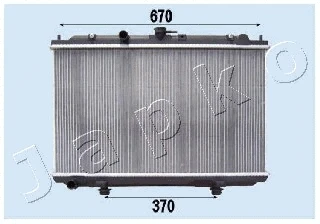 Radiator, engine cooling (RDA213042)
