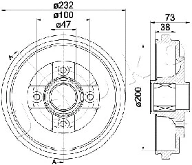 Brake Drum (560401)