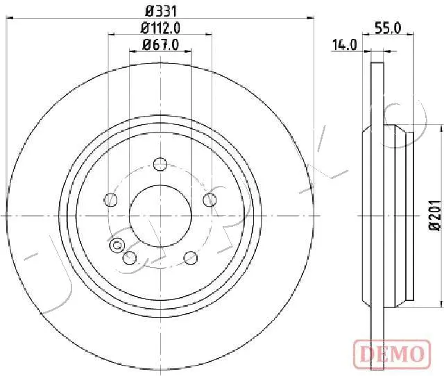 Brake Disc (610523C)