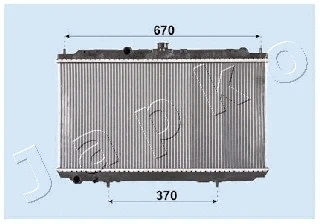 Radiator, engine cooling (RDA213005)