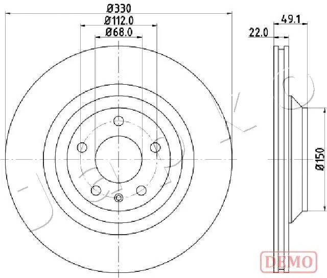 Brake Disc (610916C)
