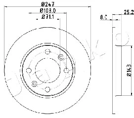 Brake Disc (610615)