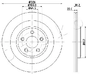 Brake Disc (610316)