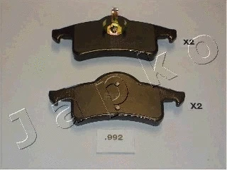 Brake Pad Set, disc brake (51992)