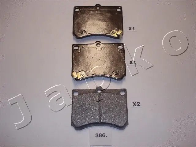 Brake Pad Set, disc brake (50386)