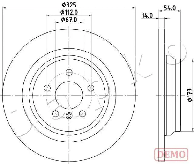 Brake Disc (610521C)